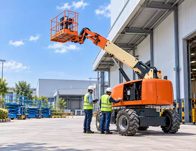 Lifting equipment rental for industrial and construction projects