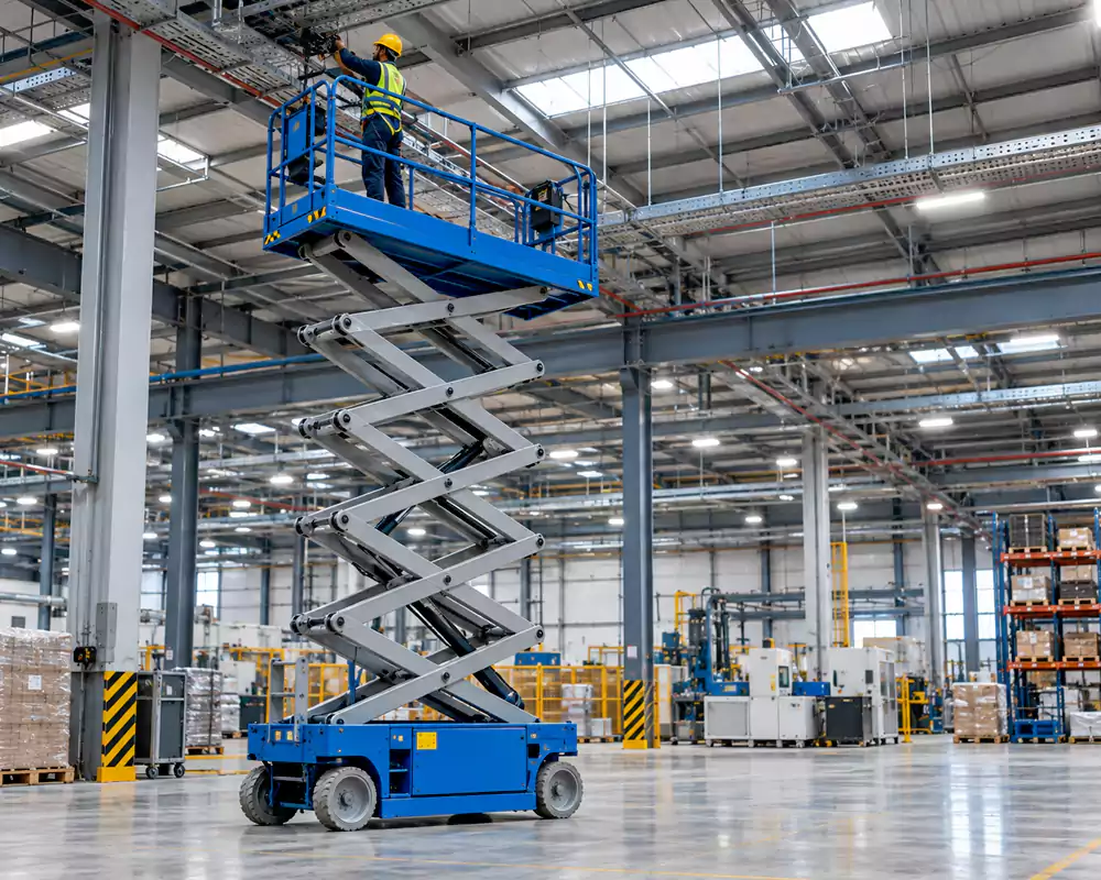 Scissor Lift on Rent in Maharashtra